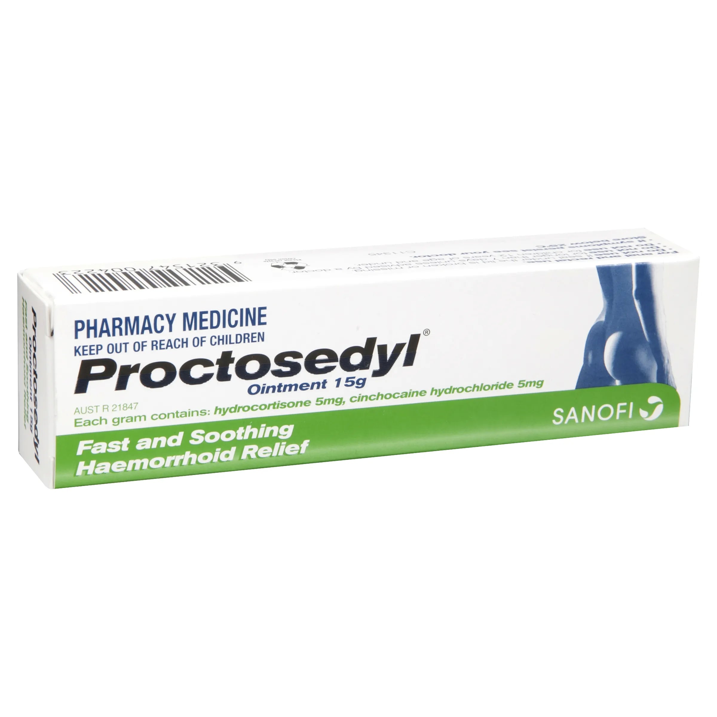 Proctolysal Proctosedyl Ointment 15g | Wellio NZ
