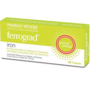 Ferrograd 325mg 30 Tabs