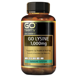 GO Healthy GO Lysine 1,000mg 60 Caps