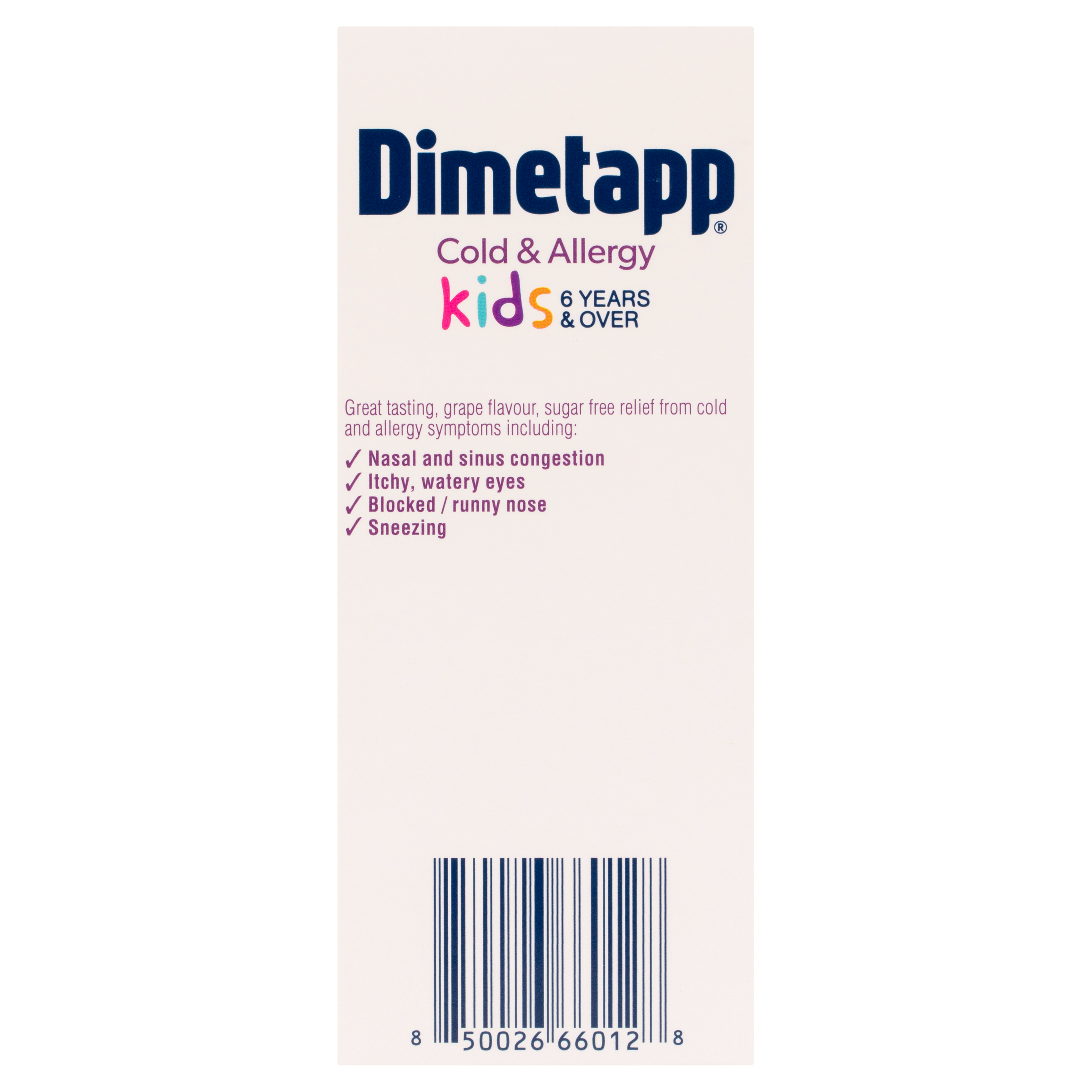 Dimetapp Rash Dimetapp Cold & Allergy Kids 6yrs+ 200mL | Wellio NZ