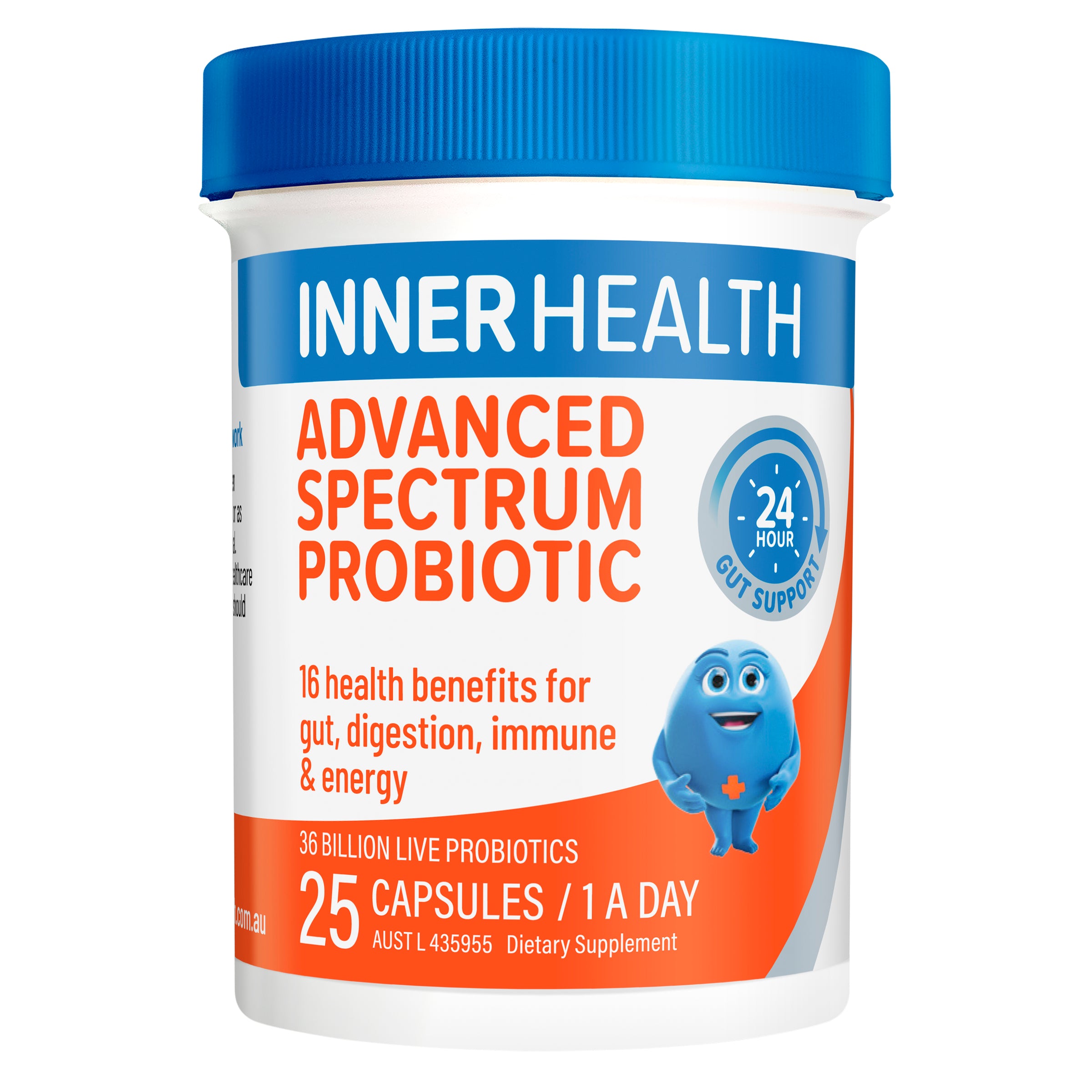 Inner Health Inner Health Advanced Spectrum Probiotic 25 Capsules... | Wellio NZ