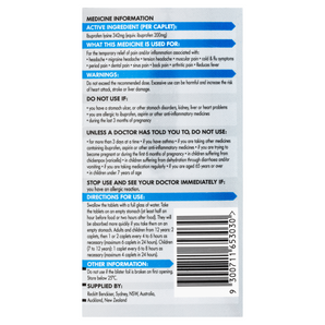 Nurofen Quickzorb 342mg 24 Caplets